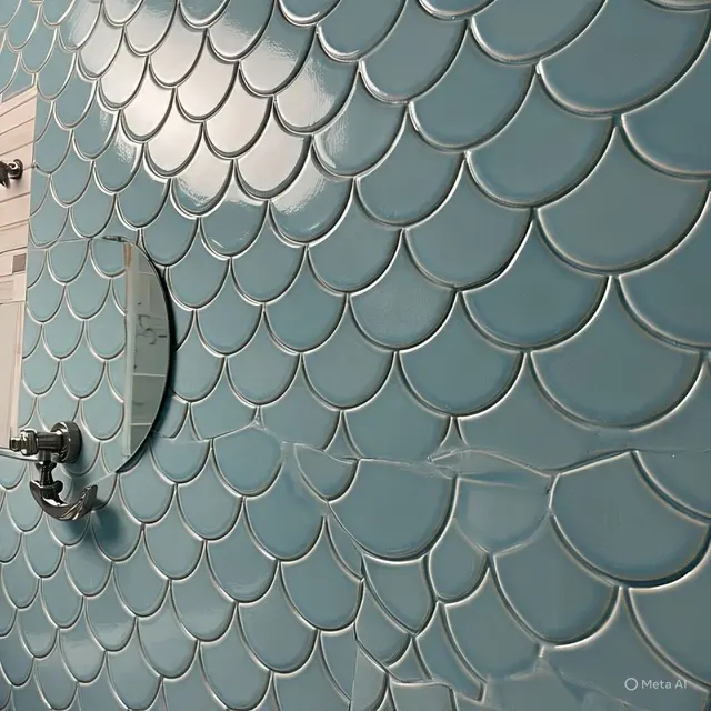 Model Keramik Fish Scales Terbaru