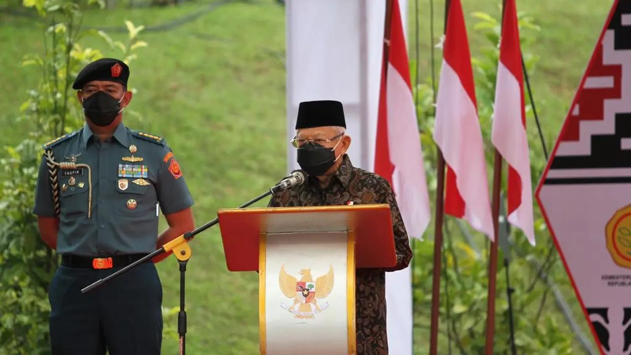 Wakil Presiden (Wapres) Ma'ruf Amin
