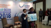 Indonesia dipercaya menjadi tuan rumah pertemuan Our Ocean Conference (OOC) 2018 yang akan diselenggarakan di Bali pada 29-30 Oktober 2018. Liputan6.com/Bawono Yadika