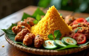 Resep Nasi Kuning Ayam Kalasan Gurih yang Menggugah Selera, Mudah Dibuat di Rumah