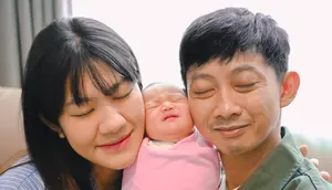 Yono Bakrie dan Vini Caroline Sambut Kelahiran Anak Pertama