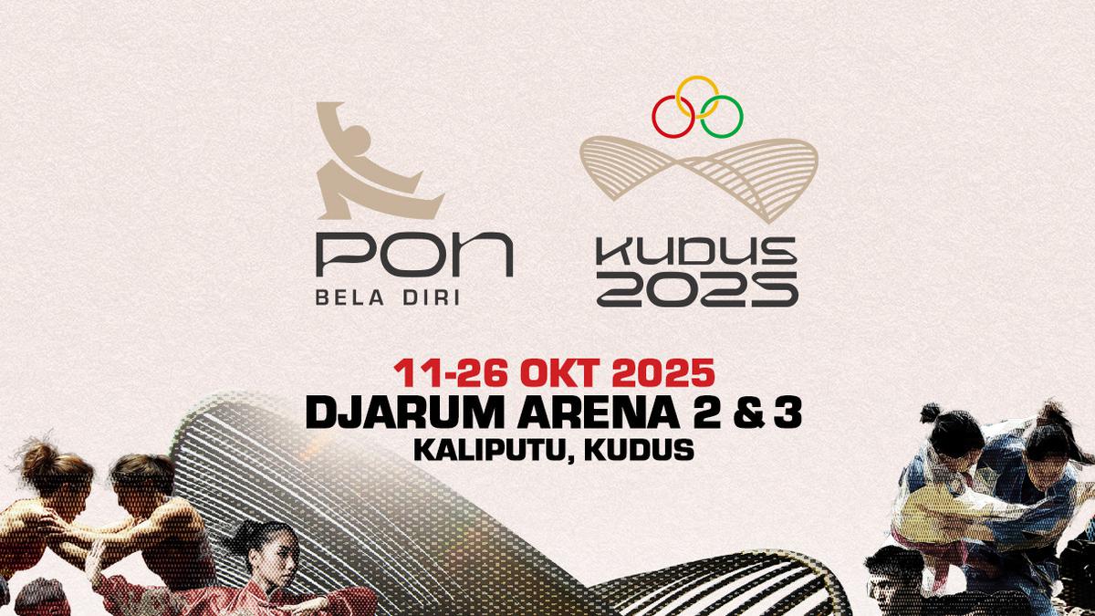 PON Bela Diri 2025 Digelar di Kudus, Diikuti 2.656 Atlet