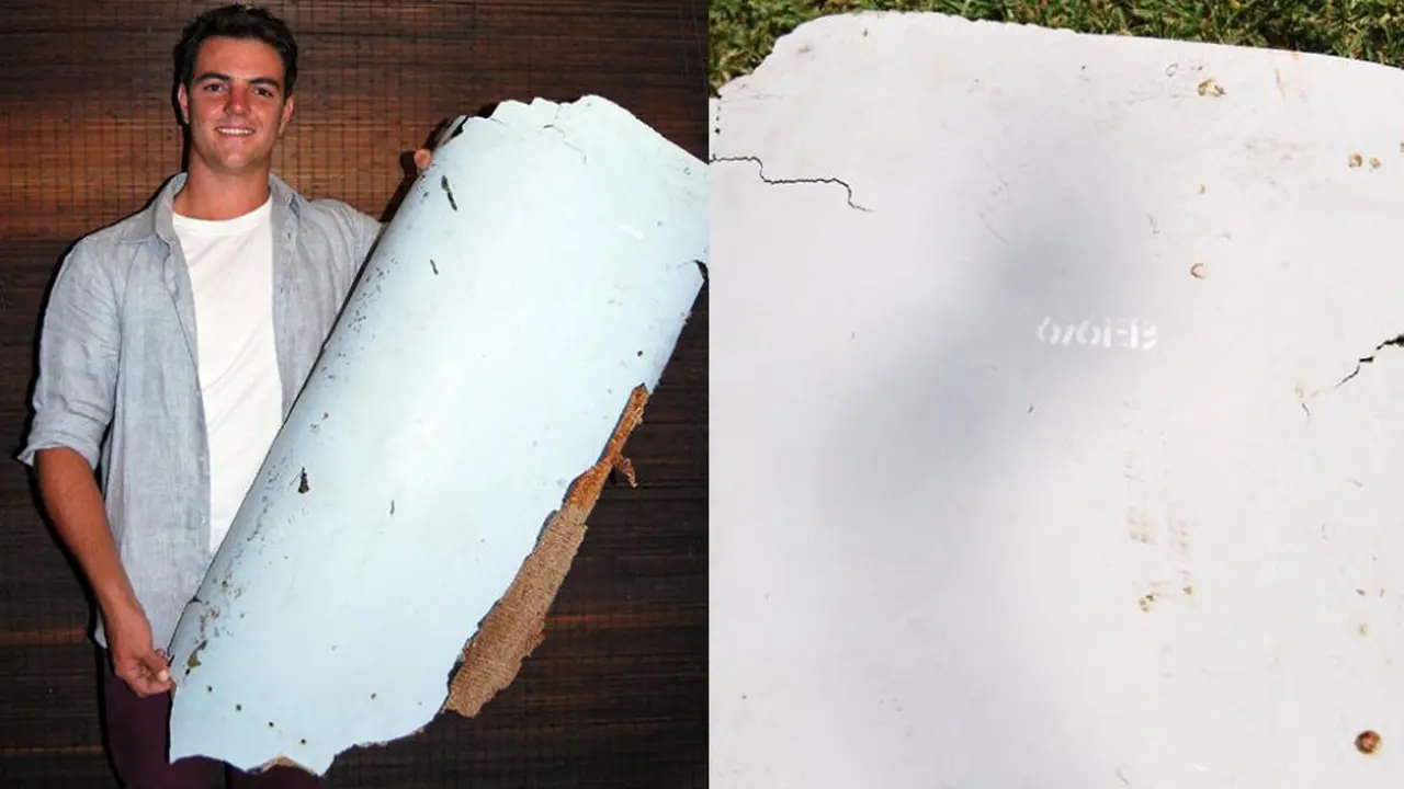 Remaja Ini Temukan Benda Diduga Bagian MH370 di Pantai Mozambik