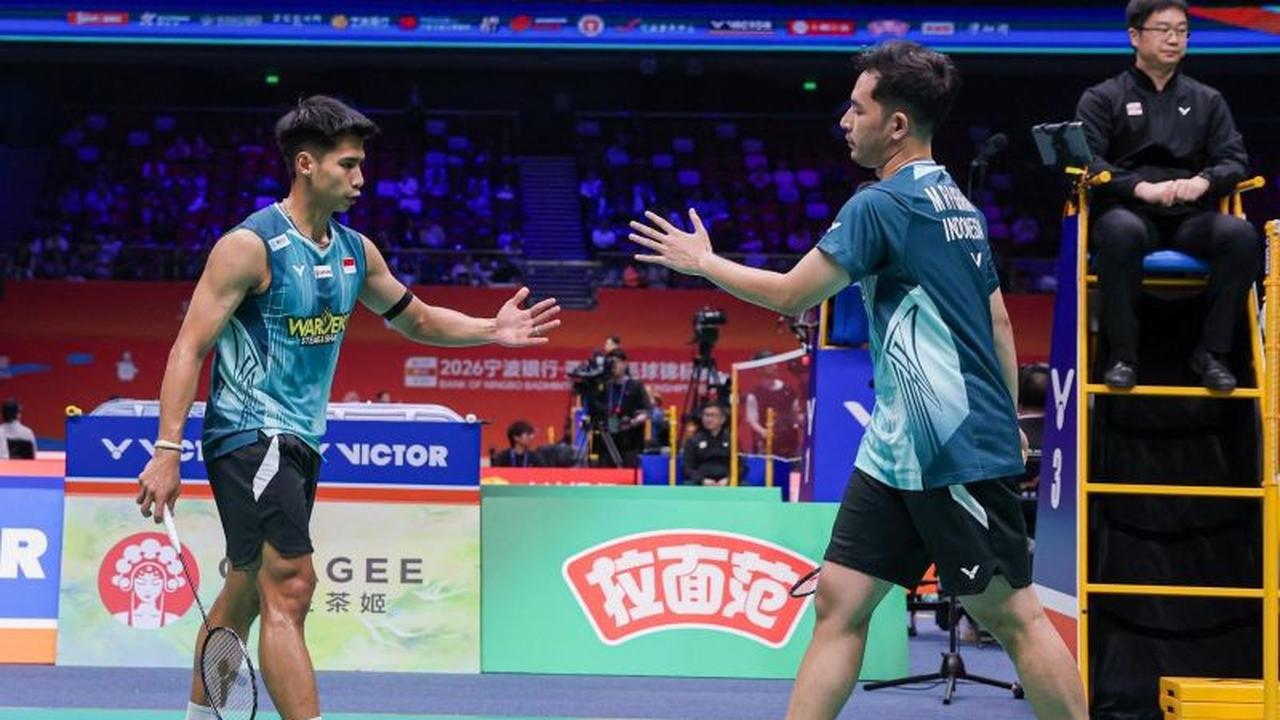Ganda Putra Sabar/Reza Samakan Kedudukan Indonesia di Piala Thomas 2026