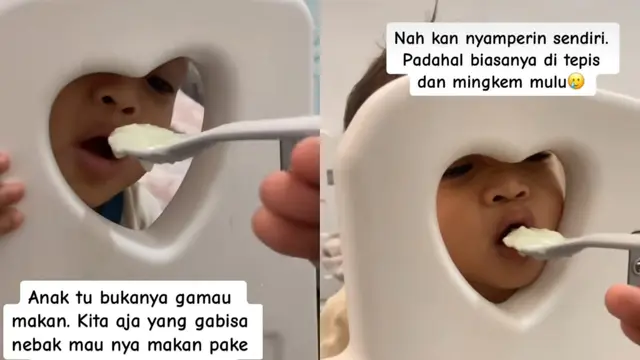 10 Cara Unik Atasi GTM Pada Anak, Barang Random Gantikan Peran Sendok Bikin Geleng Kepala
