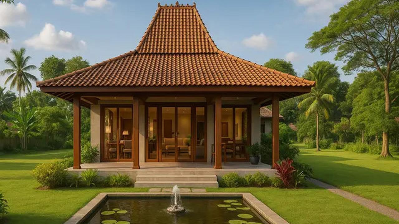 7 Ide Model Rumah Joglo Sederhana Tapi Indah di Kampung, Adem dan Nyaman Ditinggali usai Pensiun