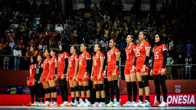 Timnas Voli Putri Indonesia U-21 Kejuaraan Dunia Voli Putri U-21 2025 - Bola Voli