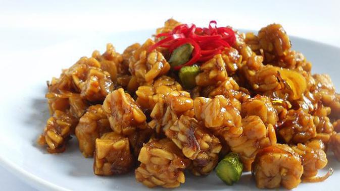  Resep  Sahur Praktis Sambal Tempe  Kecap  Pedas  Gurih Bikin 