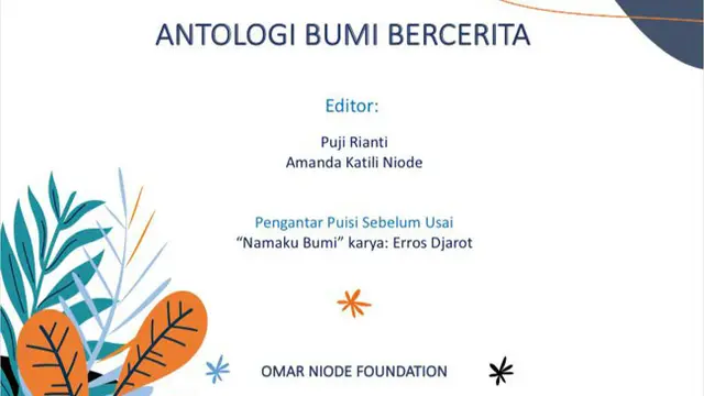 Komunitas MaknaKata Luncurkan Buku Digital Antologi Bumi Bercerita