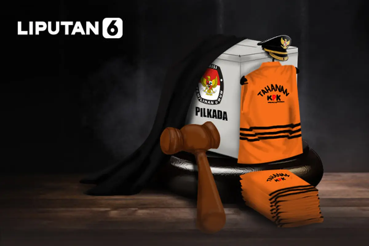 Banner Eks Napi Koruptor Puasa Pilkada 5 Tahun