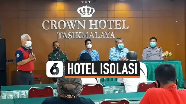 VIDEO: Ruang Isolasi Menipis, Pemkot Tasikmalaya Sewa Hotel untuk Pasien Corona
