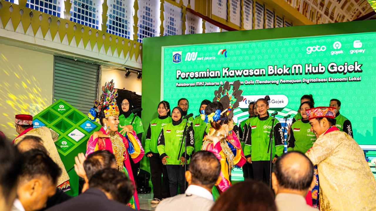 GoTo-MRT Jakarta Kolaborasi, Jadikan Blok M Hub Gojek dan Penggerak Ekonomi Lokal