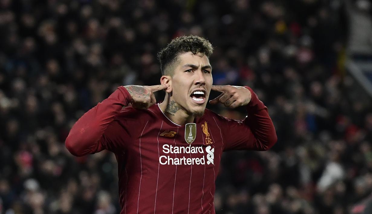 5. Roberto Firmino (Liverpool) - Roberto Firmino kembali membuktikan ketajamannya bersama Liverpool di awal musim ini. Dalam tiga pertandingan terakhir, Firmino berhasil mencetak gol dan assist yang berbuah gol. (AFP/Javier Soriano)
