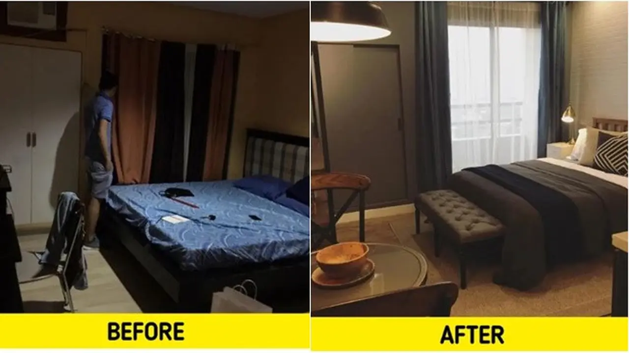6 Potret Interior Sebelum Vs Sesudah Didesain Ulang, Jadi Lebih Estetik
