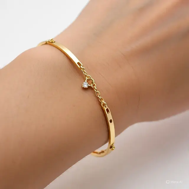 Gelang Emas 5 Gram 18 Karat