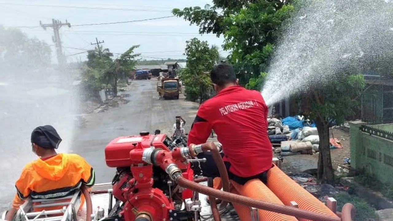 Pemko Medan disinfeksi rumah warga di sekitar TPA