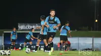 Gelandang Timnas Indonesia, Syahrian Abumanyu, menyebut persiapan timnya sudah matang jelang hadapi Chinese Taipei. (dok. PSSI)