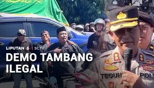Bawa Keranda, Pekerja Tambang Pasir Desak Penegakan Hukum Adil