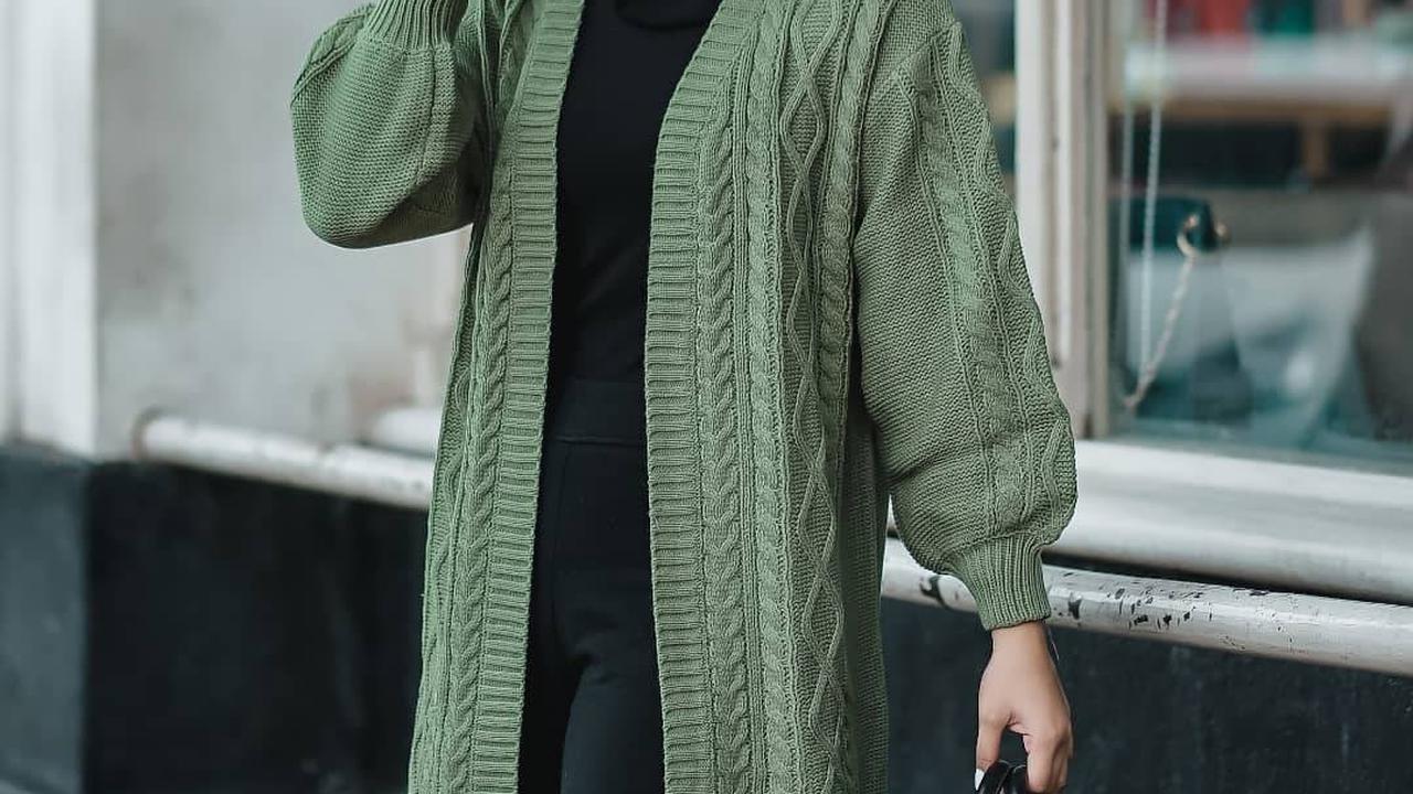 Cardigan dan Hijab