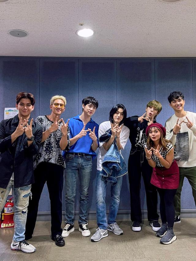 6 Potret Keseruan Amel Carla Syuting Bareng Idol K-Pop di Korea Selatan, Bikin Iri