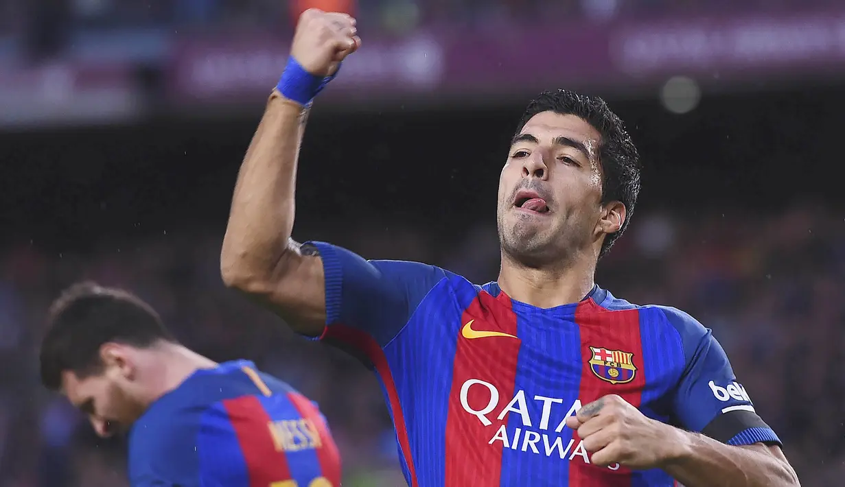 6. Luis Suarez (Uruguay) - Barcelona. (AFP/Josep Lago)