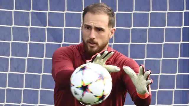 Latihan Atletico Madrid vs Club Brugge di Liga Champions