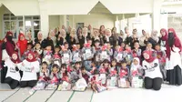 LG Lebaran Sehat Hadir di Pasirlangu, Dukung Pemulihan Warga dan Edukasi Anak Pascabencana