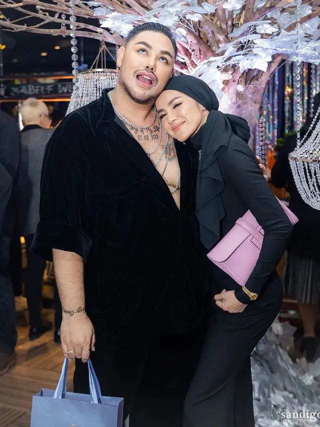 Olla Ramlan dan Ivan Gunawan (Instagram/ollaramlan)