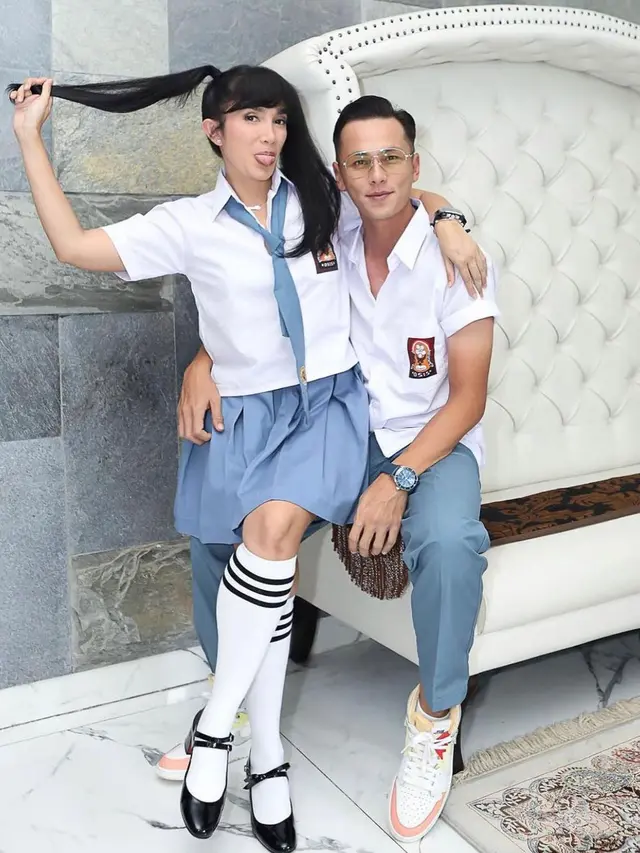 Ussy Sulistiawaty dan Andhika Pratama (Instagram/ollaramlan)