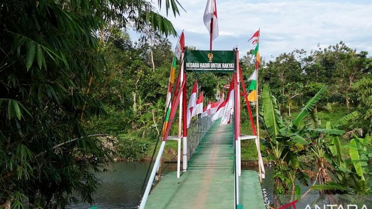 Jembatan Gantung Mandala Kasih Pangkas Waktu Tempuh Warga Garut, Tingkatkan Mobilitas Ekonomi