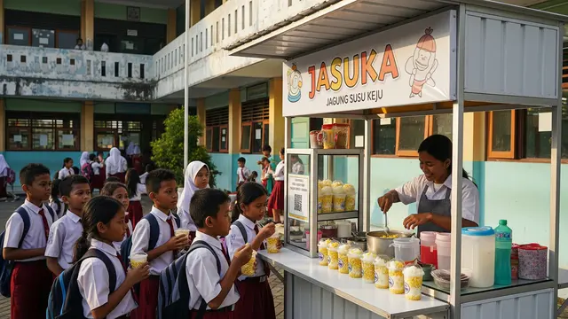 Ide Jualan Makanan Kekinian untuk Sekolah