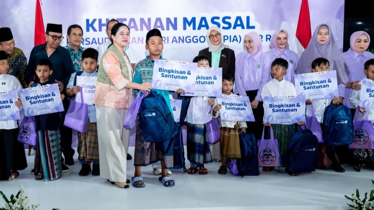Puan Apresiasi DPR Gelar Khitanan Massal, Ajak Istri Anggota Dewan Dukung Suami Jalankan Amanah Rakyat