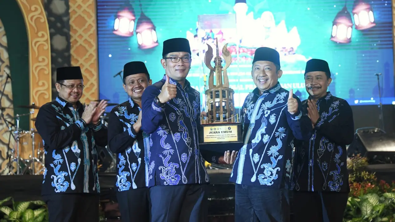 Musabaqah Tilawatil Quran (MTQ) ke-37 Tingkat Provinsi Jabar resmi ditutup, Sabtu (25/6) malam WIB.