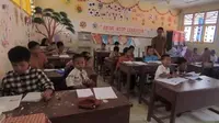 Asa Murid SD Batang Toru Meski Sekolah Hancur, Baju dan Buku Hilang Diterjang Banjir Bandang
