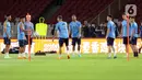 Duel itu berlangsung di Stadion Utama Gelora Bung Karno (SUGBK), Senayan, Jakarta, Senin (19/6/2023) malam WIB. (Liputan6.com/Helmi Fithriansyah)