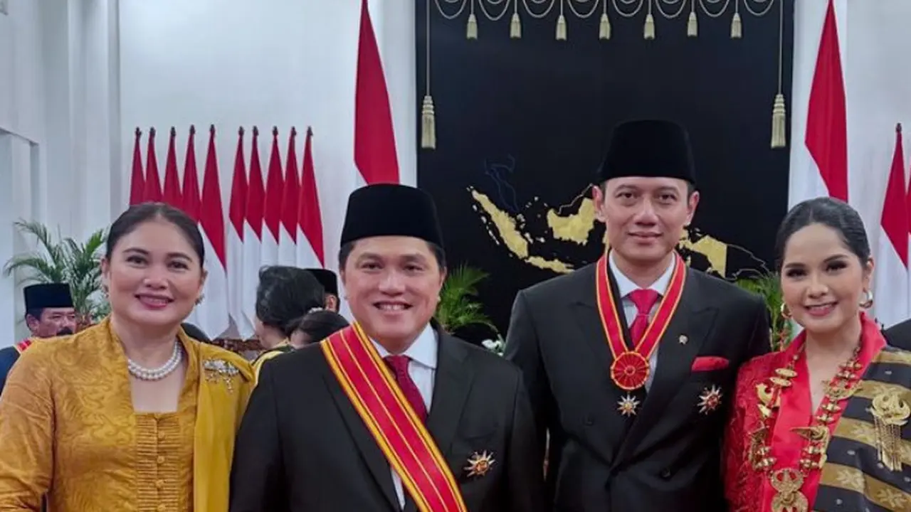 Annisa Pohan Istri AHY dengan Elizabeth Tjandra Istri Erick Thohir