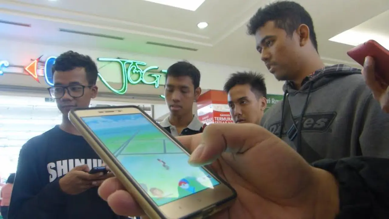 Berburu Pokemon di mal di Yogyakarta