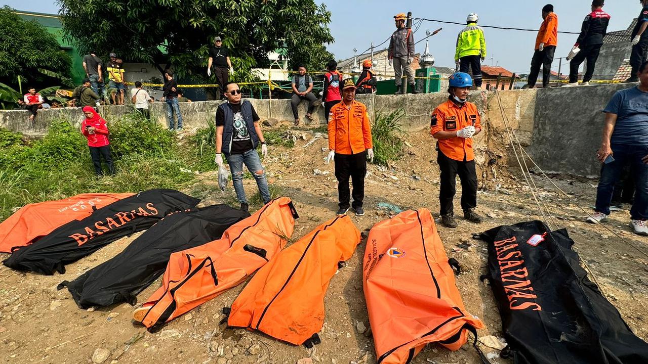Kondisi 7 Mayat di Kali Bekasi: Jenazah Membusuk Antara 1 sampai 2 Hari