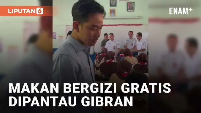 VIDEO: Gibran Tinjau Makan Bergizi Gratis di SMPN 270 Kelapa Gading