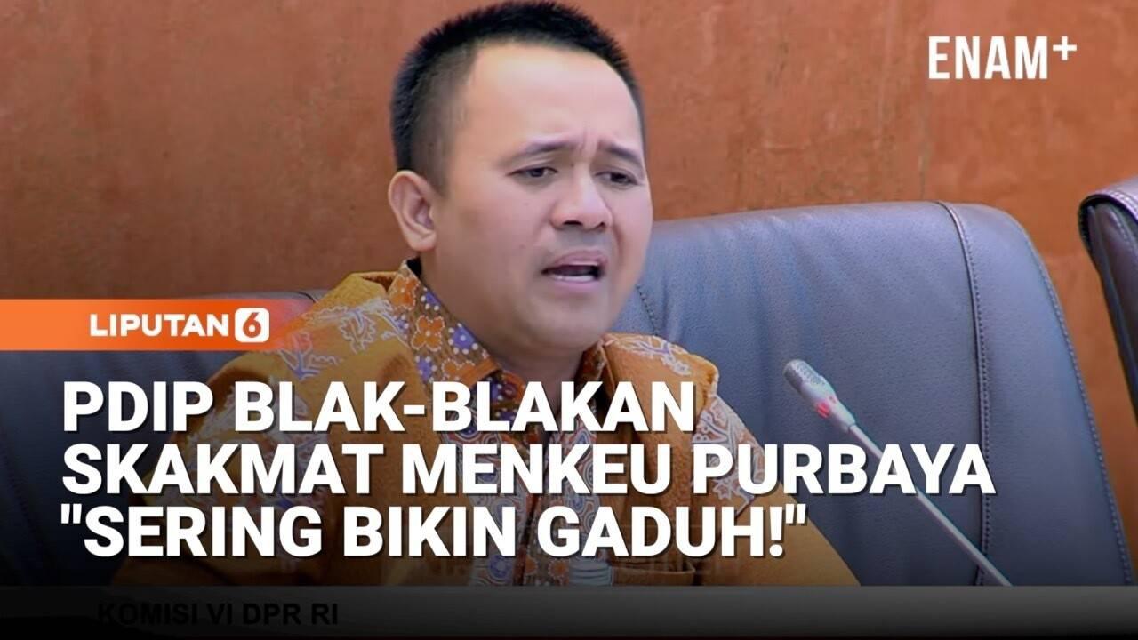 Keras! Mufti PDIP Skakmat Purbaya Soal Penunggak Pajak: Sering Buat Gaduh, Koar-Koar!