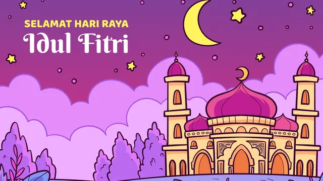 Ilustrasi Idulfitri, Idul Fitri, Lebaran