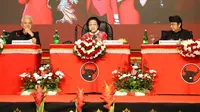 Ketua Umum DPP PDI Perjuangan (PDIP) Megawati Soekarnoputri saat menghadiri acara konsolidasi PDIP Bali pada Sabtu (17/6/2023). (Foto: Tim Humas PDIP)