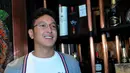 Dimas Anggara juga masih merahasiakan kapan akan melangsungkan pernikahan dengan sang pujaan hati. Foto diambil di kawasan Senopati, Jakarta Selatan, Kamis (4/6/2015). (Liputan6.com/Faisal R Syam)