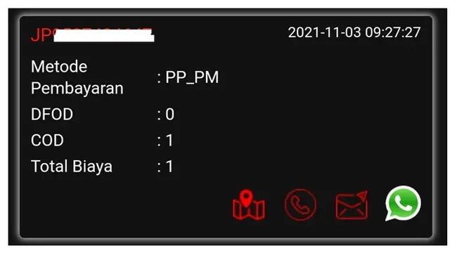 5 Potret Kurir Antar Paket COD dengan Harga Dibawah 200 Rupiah, Bikin Heran