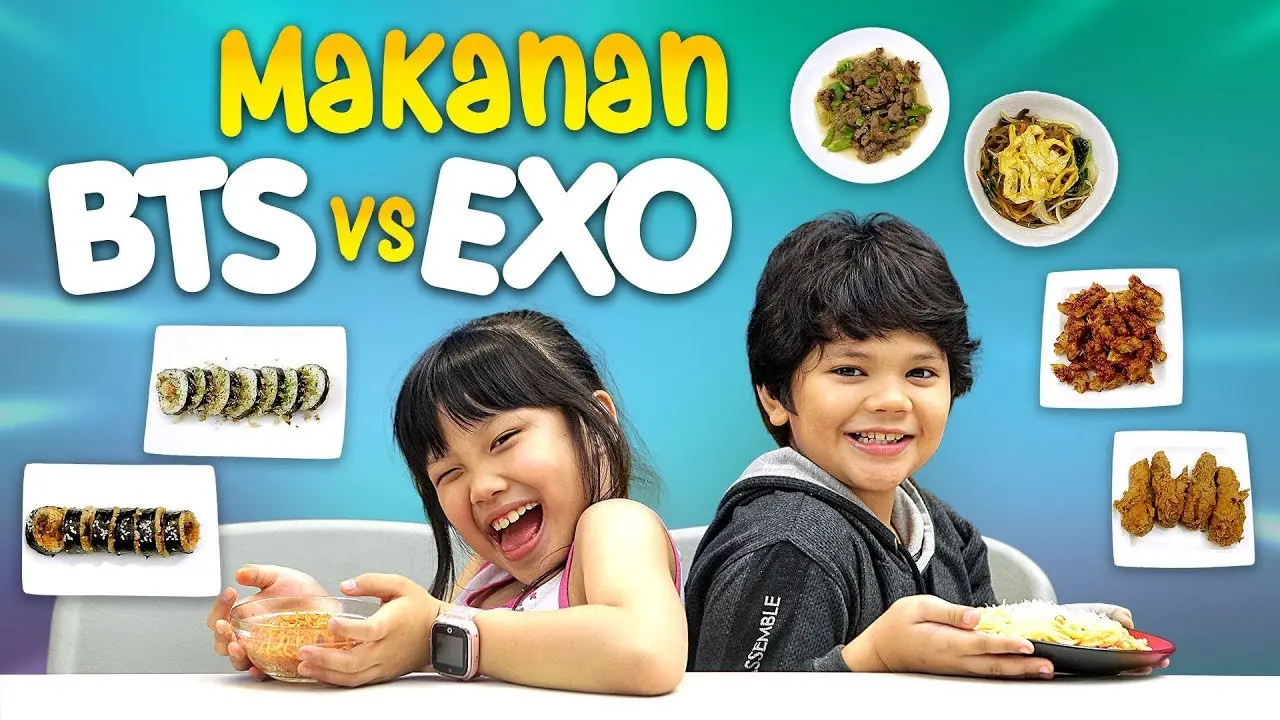 Makanan BTS VS EXO
