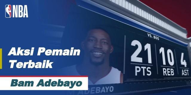 VIDEO: Aksi-Aksi Terbaik Bam Adebayo Saat Miami Heat Kembali Taklukkan Boston Celtics di Final Wilayah Timur NBA