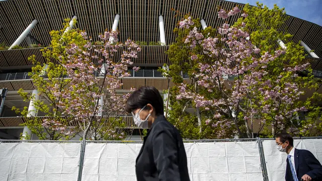 Tokyo Konfirmasi Lebih dari 390 Kasus Baru COVID-19