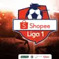 Shopee Liga 1 2020 Logo. (Bola.com/Adreanus Titus)