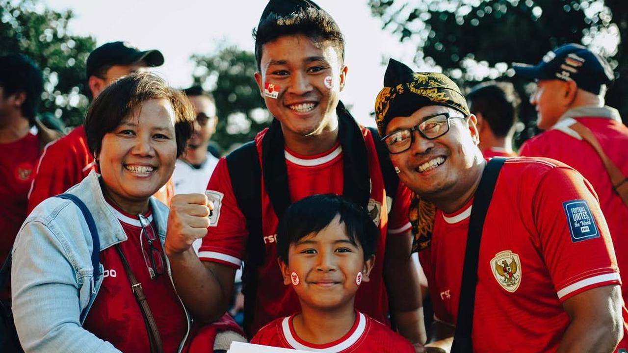 Supporter Timnas Indonesia