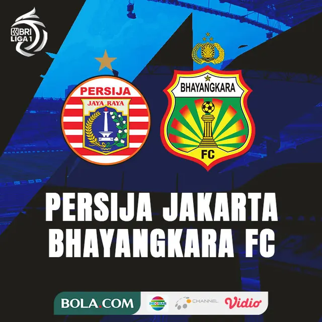 BRI Liga 1 - Persija Jakarta Vs Bhayangkara FC
